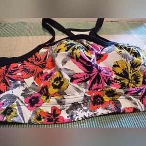 VFX Floral Print Sports Bra